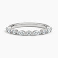 Load image into Gallery viewer, Eternal Grace Moissanite Wedding Band-2.0 mm
