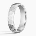 5 mm Faceted Men’s Wedding Band
