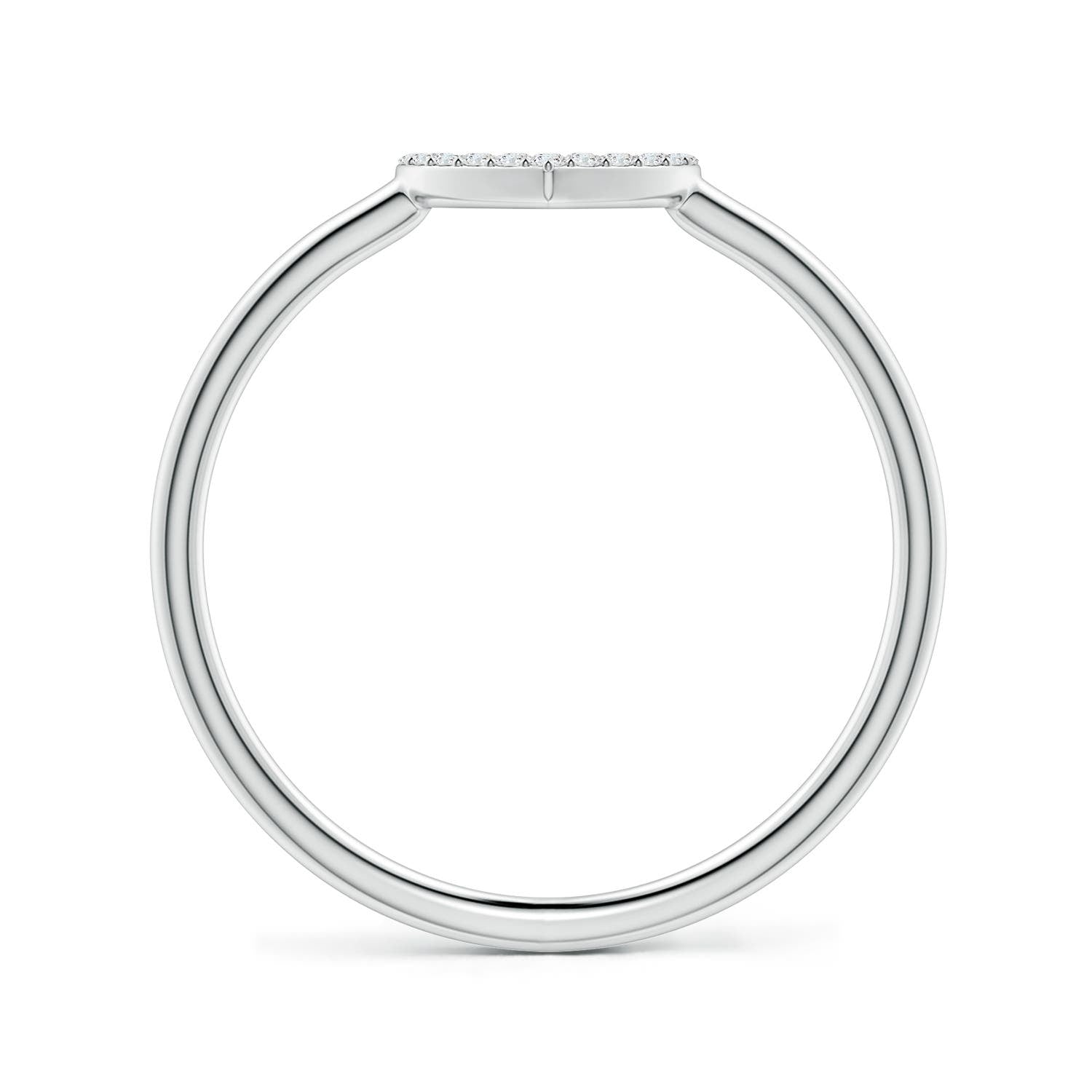 Fashion Heart Moissanite Promise Ring