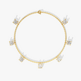 Load image into Gallery viewer, Floating Lab Grown Diamond Charm Bracelet
