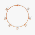 Load image into Gallery viewer, Floating Lab Grown Diamond Charm Bracelet
