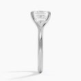 Load image into Gallery viewer, Graceful Arc Asscher Cut Moissanite Engagement Ring
