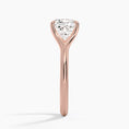 Load image into Gallery viewer, Graceful Arc Cushion Cut Moissanite Engagement Ring
