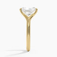 Load image into Gallery viewer, Graceful Arc Radiant Cut Moissanite Engagement Ring
