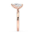 Toi et Moi Moissanite Engagement Ring