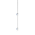 Lab-Grown Bezel-Set Blue Sapphire Station Necklace
