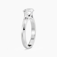 Load image into Gallery viewer, Marquise Cut East West Moissanite Engagement Ring
