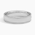 5 mm Milgrain Men’s Wedding Band