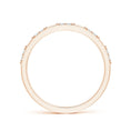 Minimal Stackable Moissanite Wedding Band - 2.0 mm