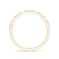 Minimal Stackable Moissanite Wedding Band - 2.0 mm