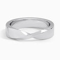 5 mm Modern Mobius Twist Men’s Wedding Band