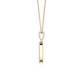 Moissanite Double Halo Circle Pendant Necklace