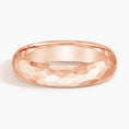 5 mm Organic Texture Matte Men’s Wedding Band