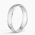 5 mm Organic Texture Matte Men’s Wedding Band