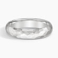 5 mm Organic Texture Matte Men’s Wedding Band
