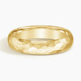 5 mm Organic Texture Matte Men’s Wedding Band