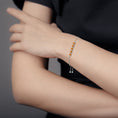 Oval Citrine with Moissanite Accents Adjustable Tennis Bolo Bracelet