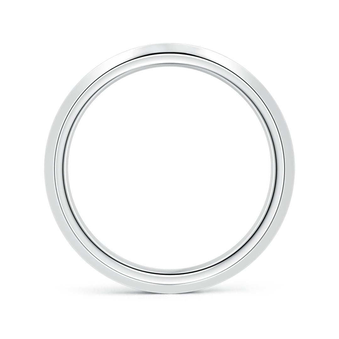 Eternity Pavé Moissanite Men’s Wedding Band-5 mm