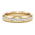 Eternity Pavé Moissanite Men’s Wedding Band-5 mm