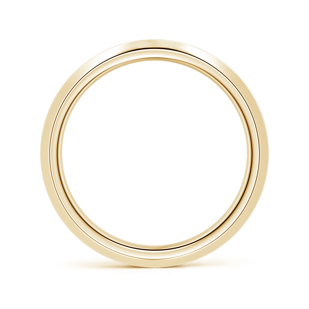 Eternity Pavé Moissanite Men’s Wedding Band-5 mm