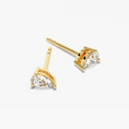 Load image into Gallery viewer, Pear Cut Moissanite Stud Earrings
