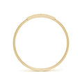 Peridot Pavé Bar Stackable Band – 1.2 mm