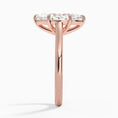 Load image into Gallery viewer, Petite 4-Prong Marquise Cut Solitaire Moissanite Engagement Ring
