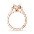 Load image into Gallery viewer, Princess Cut Split-Shank Moissanite Engagement Ring
