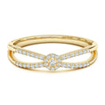 Round Cluster Halo Moissanite Split Shank Promise Ring