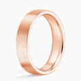 5 mm Rounded Interior Flat Matte Men’s Wedding Band