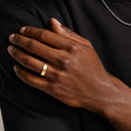 5 mm Rounded Interior Flat Matte Men’s Wedding Band