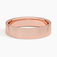 5 mm Rounded Interior Flat Men’s Wedding Band