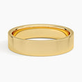 5 mm Rounded Interior Flat Men’s Wedding Band