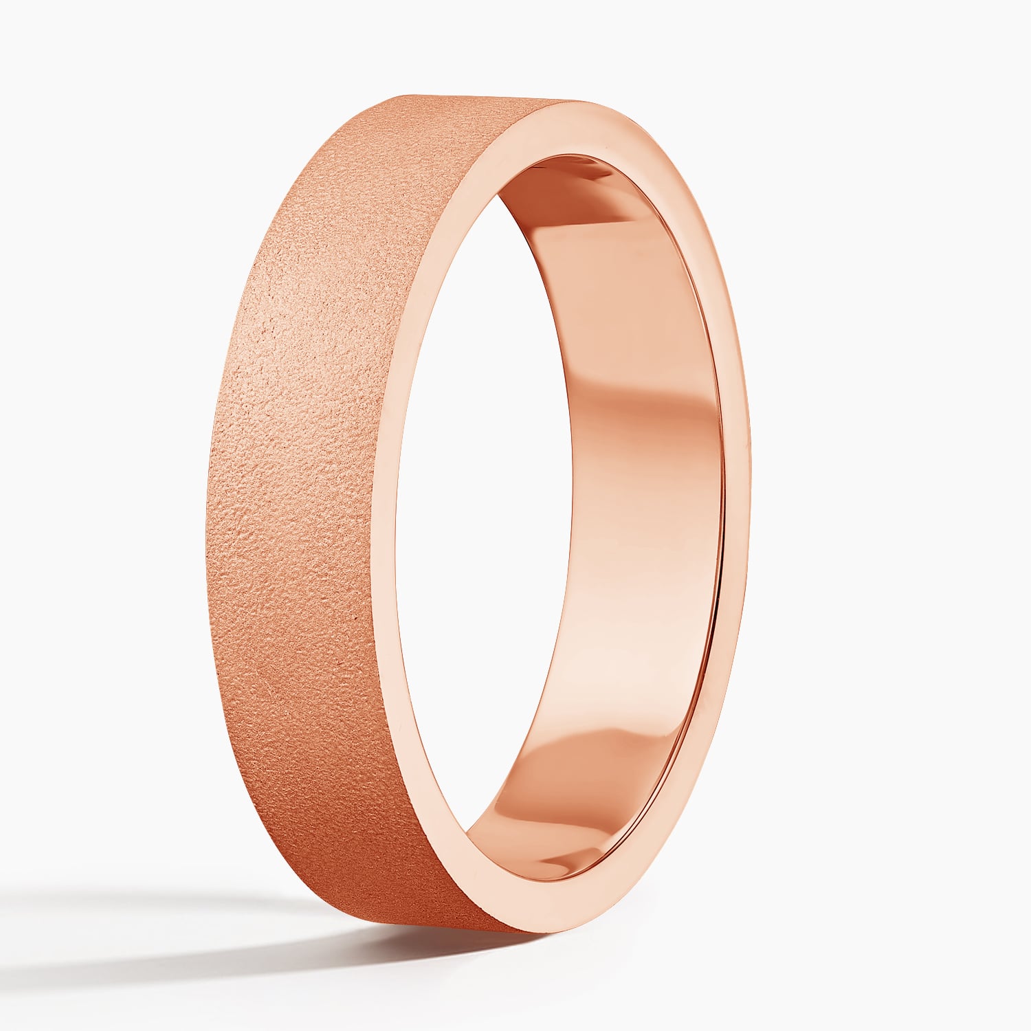 5 mm Sandblast Men’s Wedding Band