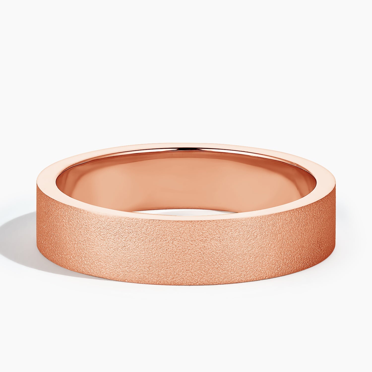 5 mm Sandblast Men’s Wedding Band