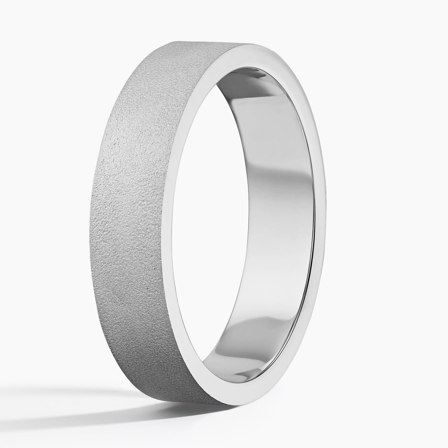 5 mm Sandblast Men’s Wedding Band