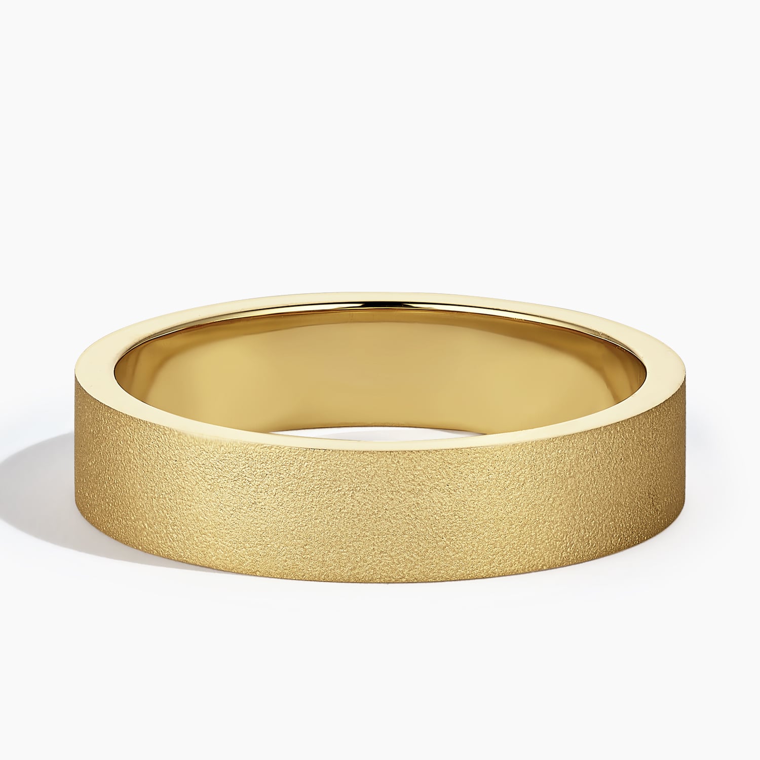 5 mm Sandblast Men’s Wedding Band
