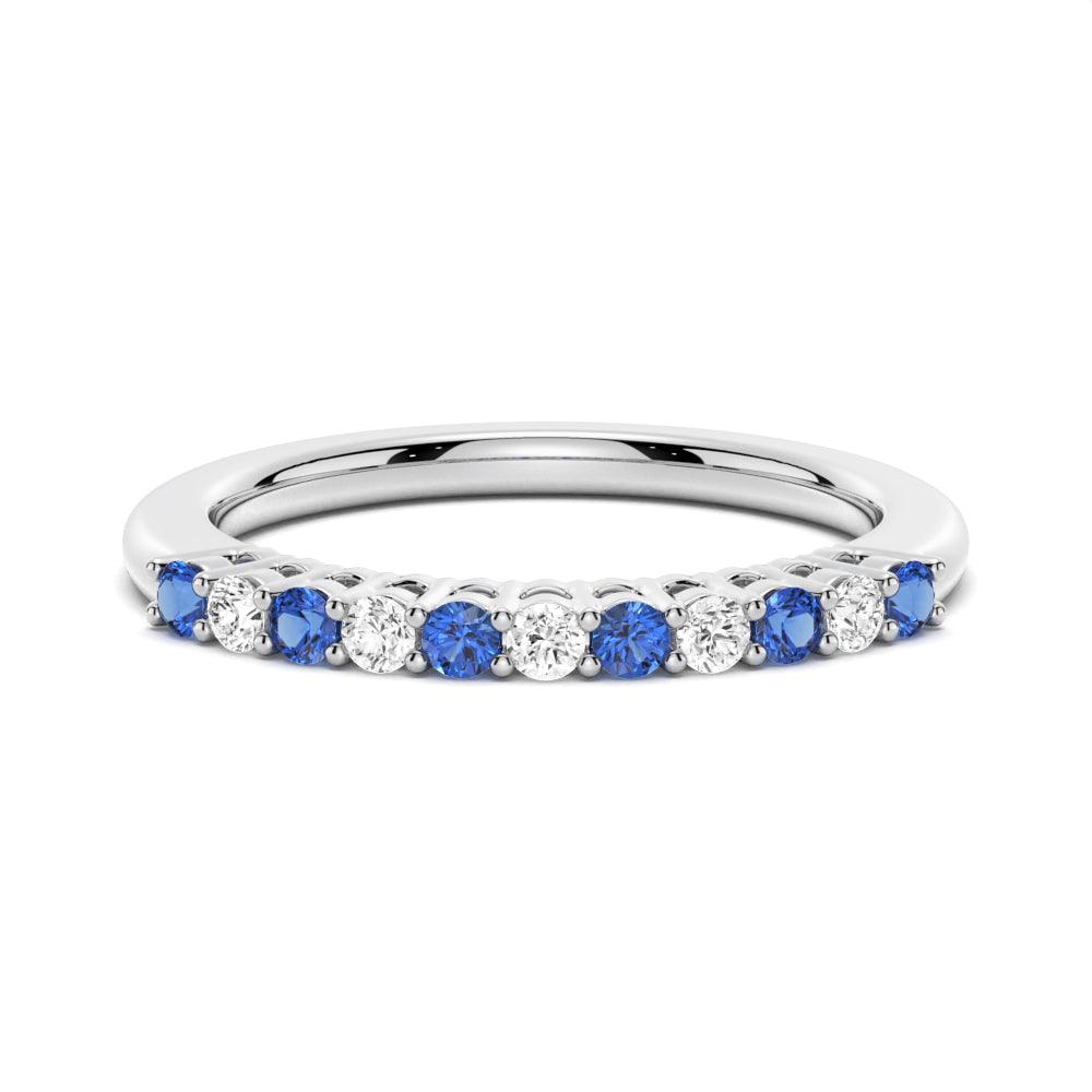 Sterling_Silver_Blue_Sapphire_Half_Eternity_Wedding_Band