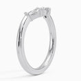 Tapered Baguette Moissanite Wedding Band-2.0 mm