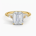 Load image into Gallery viewer, The Radiant Emerald Cut Moissanite Engagement Ring
