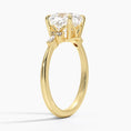 Load image into Gallery viewer, The Radiant Cushion Cut Moissanite Engagement Ring
