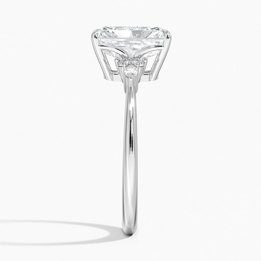 The Radiant Cut Moissanite Engagement Ring