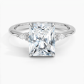 Load image into Gallery viewer, The Radiant Cut Moissanite Engagement Ring
