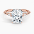 Load image into Gallery viewer, The Radiant Cut Moissanite Engagement Ring

