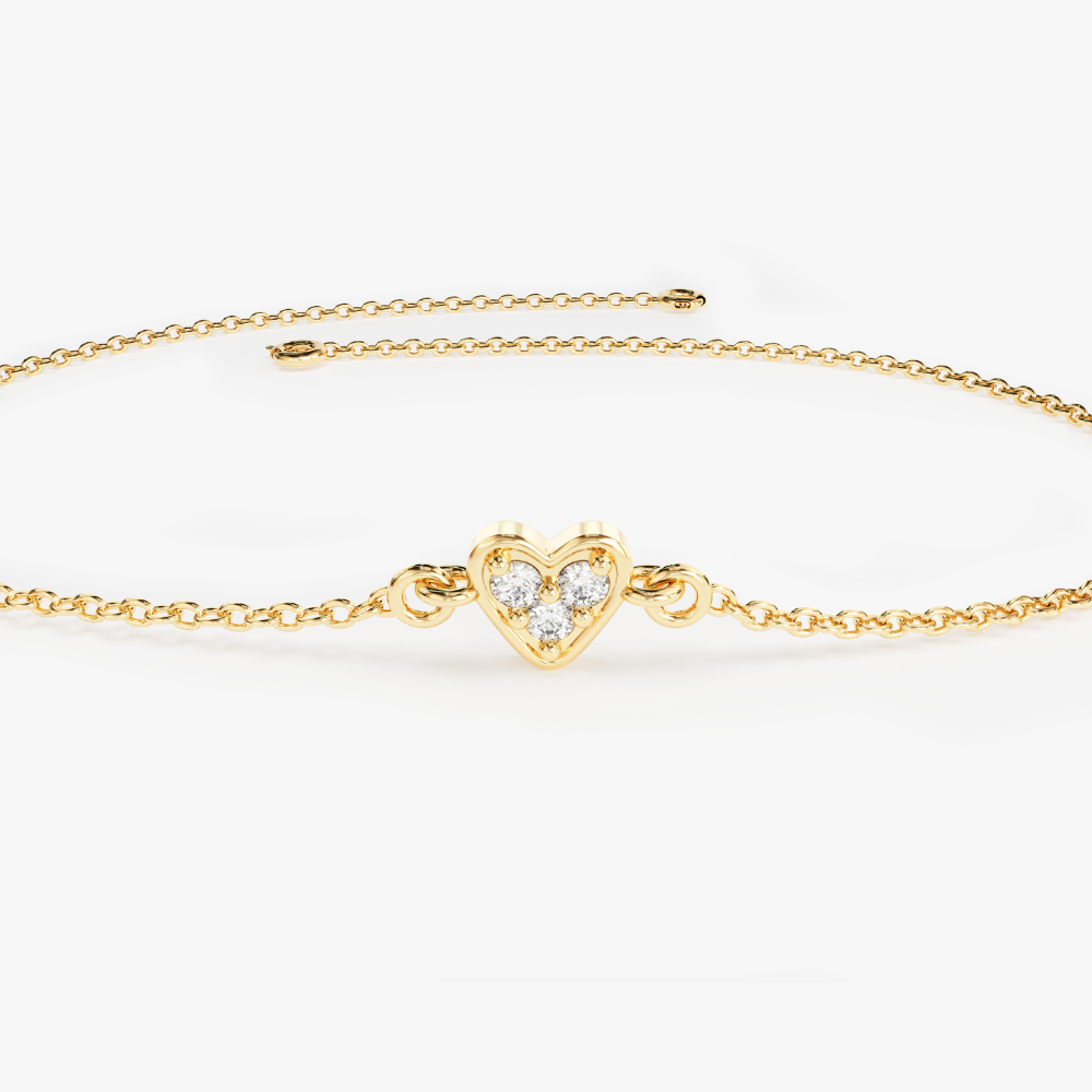 Trio of Grace Lab Grown Diamond Bracelet