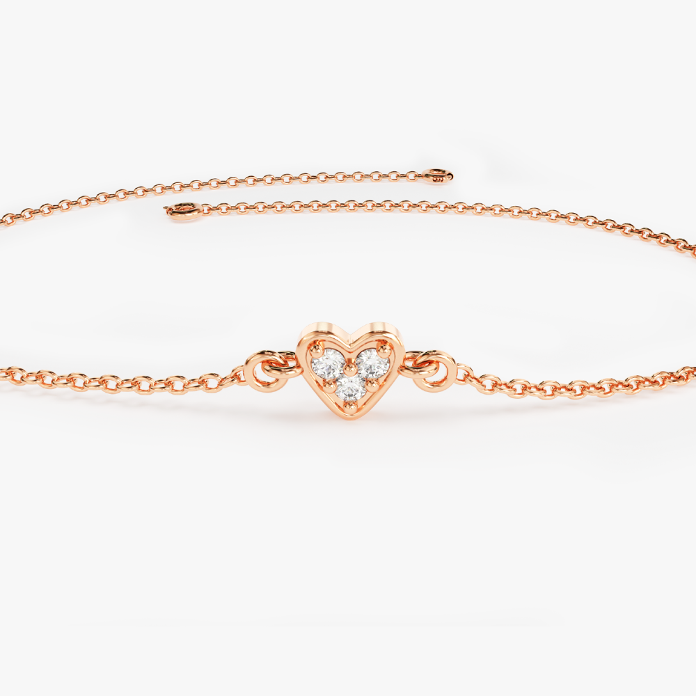 Trio of Grace Lab Grown Diamond Bracelet