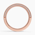 6.0 mm U-Shape Pavé Moissanite Men’s Wedding Band
