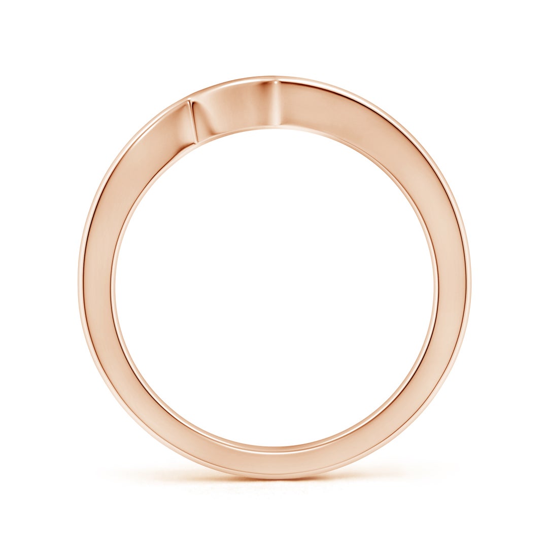 V-Shaped Contour Comfort Fit Wedding Band-2.0 mm