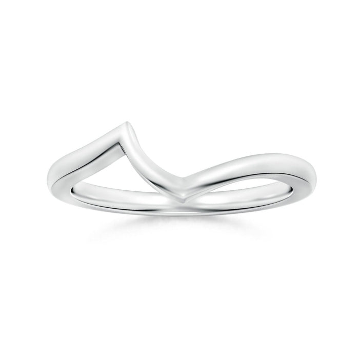 V-Shaped Contour Comfort Fit Wedding Band-2.0 mm