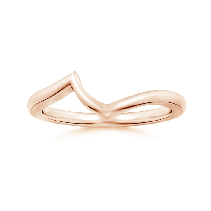 V-Shaped Contour Comfort Fit Wedding Band-2.0 mm
